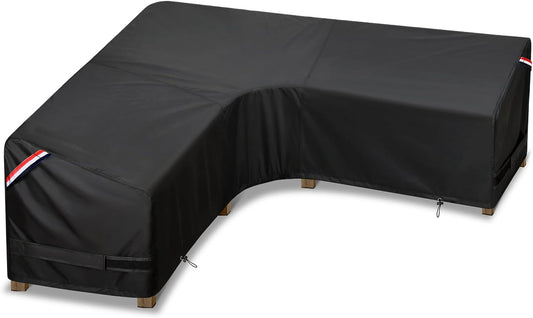 KylinLucky Black L-Shaped Sectional Cover — original product view