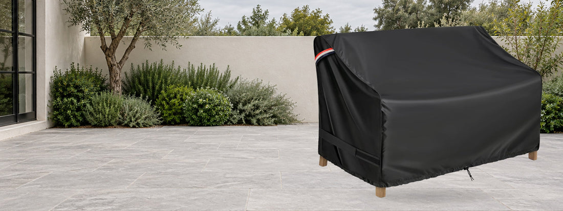 Measuring an outdoor sofa for a cover