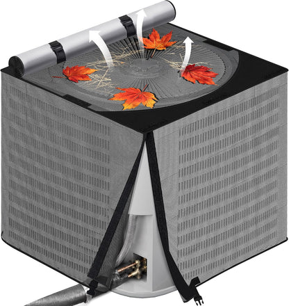 KylinLucky Black Roll-Top Mesh AC Cover — original product view