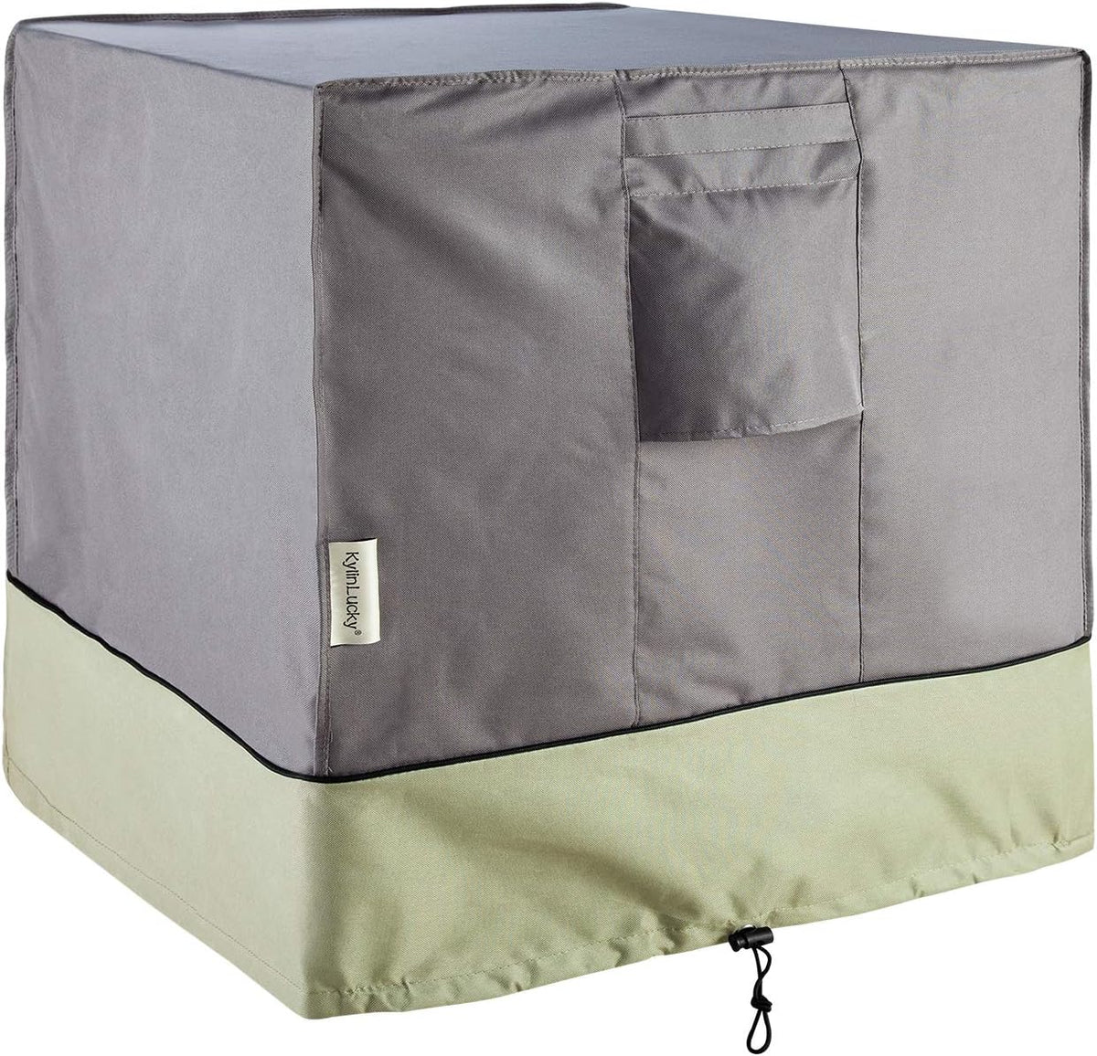 KylinLucky Gray-Green Outdoor AC Cover — original product view
