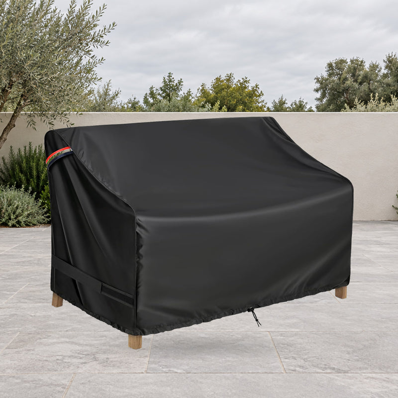 KylinLucky Black Outdoor Sofa Cover
