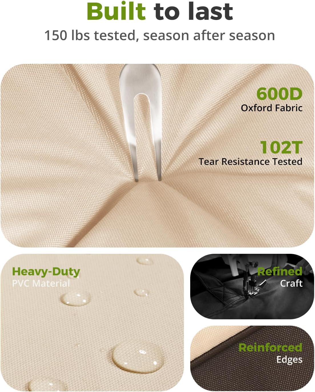 KylinLucky range — Fabric construction