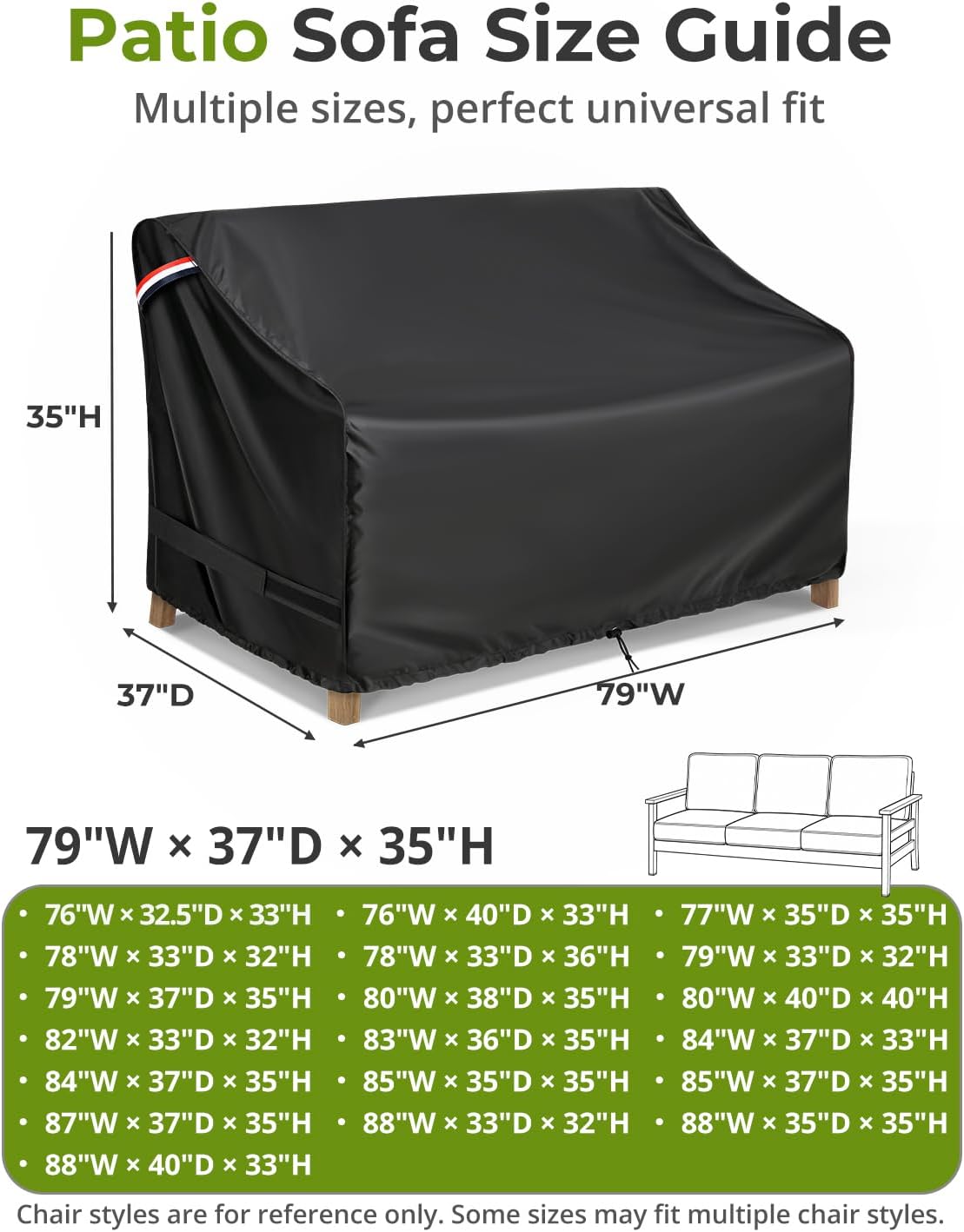 KylinLucky size chart - product 07